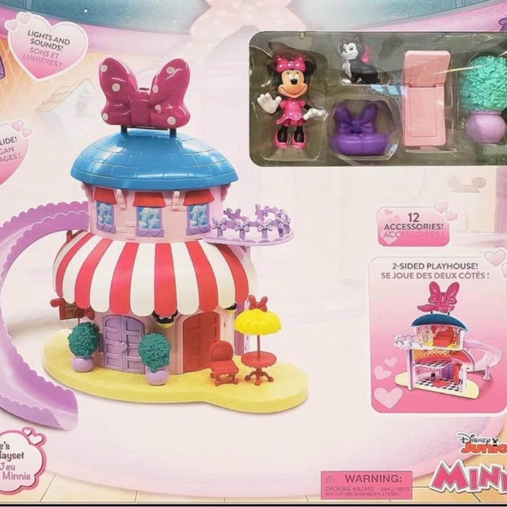 Disney Minnie Mouse Playhouse with Accessories